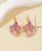 Charger l'image dans la galerie, Blossom bijoux - Boucles d’oreilles à strass Dormeuse– 26PEBOL004
