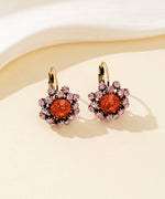 Charger l'image dans la galerie, Blossom bijoux - Boucles d’oreilles dormeuse strass rond – 26PEBOL001
