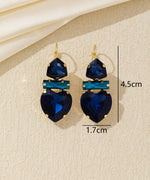 Charger l'image dans la galerie, Blossom bijoux - Boucles d’oreilles cœur cristal pendantes – 26AHBOL027

