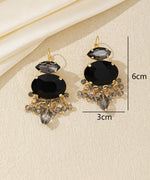 Charger l'image dans la galerie, Blossom bijoux - Boucles d'oreilles pendantes strass pampilles –  26AHBOL018
