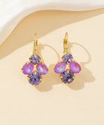 Charger l'image dans la galerie, Blossom bijoux - Boucles d’oreilles dormeuse strass graphique – 26PEBOL013
