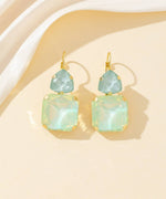 Charger l'image dans la galerie, Blossom bijoux - Boucles d’oreilles dormeuse strass géométrique – 26PEBOL007

