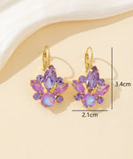 Charger l'image dans la galerie, Blossom bijoux - Boucles d’oreilles à strass Dormeuse– 26PEBOL004
