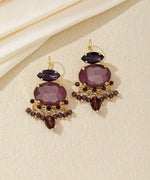 Charger l'image dans la galerie, Blossom bijoux - Boucles d'oreilles pendantes strass pampilles –  26AHBOL018

