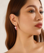 Charger l'image dans la galerie, Blossom bijoux - Boucles d’oreilles dormeuse strass – 26PEBOL006
