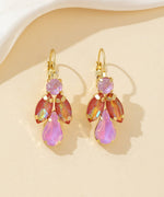 Charger l'image dans la galerie, Blossom bijoux - Boucles d’oreilles dormeuse strass cascade – 26PEBOL012
