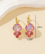 Charger l'image dans la galerie, Blossom bijoux - Boucles d’oreilles dormeuse strass – 26PEBOL006
