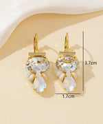 Charger l'image dans la galerie, Blossom bijoux - Boucles d’oreilles dormeuse strass goutte – 26PEBOL010
