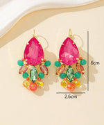 Charger l'image dans la galerie, Blossom bijoux - Boucles d’oreilles dormeuses goutte XL – 26PEBOL005

