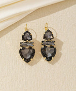 Charger l'image dans la galerie, Blossom bijoux - Boucles d’oreilles cœur cristal pendantes – 26AHBOL027
