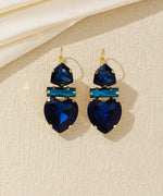 Charger l'image dans la galerie, Blossom bijoux - Boucles d’oreilles cœur cristal pendantes – 26AHBOL027
