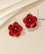 Charger l'image dans la galerie, Blossom bijoux - Boucles d’oreilles dormeuses fleur superposée – 26AHBOL063
