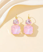 Charger l'image dans la galerie, Blossom bijoux - Boucles d’oreilles dormeuse strass géométrique – 26PEBOL007
