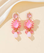 Charger l'image dans la galerie, Blossom bijoux - Boucles d’oreilles strass &amp; perles facettées – 26PEBOL027
