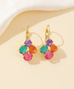 Charger l'image dans la galerie, Blossom bijoux - Boucles d’oreilles dormeuse strass graphique – 26PEBOL013

