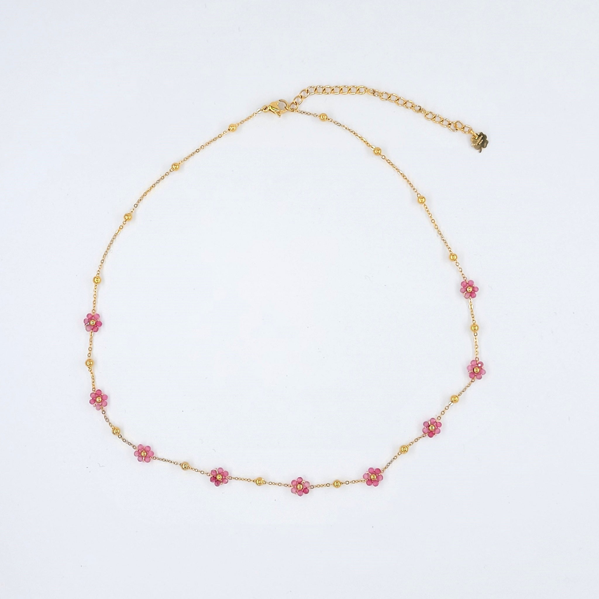 Collier Jaxine rose HABAHA – It Bijoux1