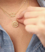 Charger l&#39;image dans la galerie, Collier Lotus - ZAG
