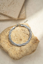 Charger l'image dans la galerie, COSMOS - Bracelet Torsadé Maille Large Doré  Argenté Acier Inoxydable

