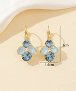 Charger l'image dans la galerie, Blossom bijoux - Boucles d’oreilles dormeuse strass graphique – 26PEBOL013

