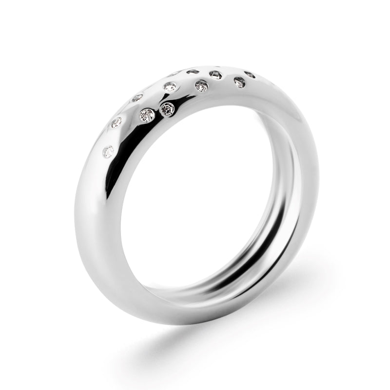 Bague Argent Constellation - by URBAN