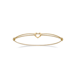Bracelet Plaqué Or Cœur - by URBAN