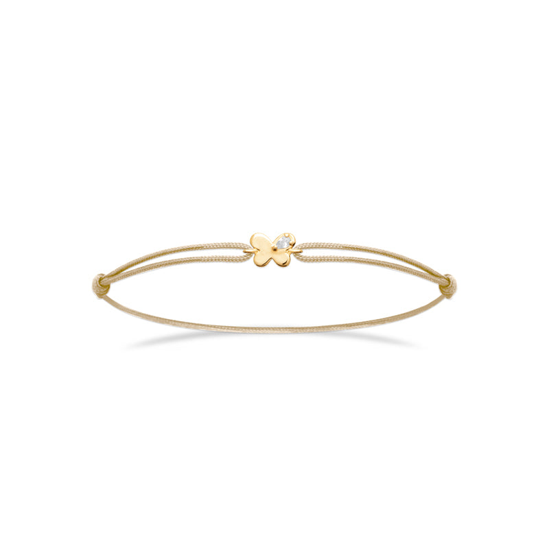 Bracelet Plaqué Or Papillon - by URBAN