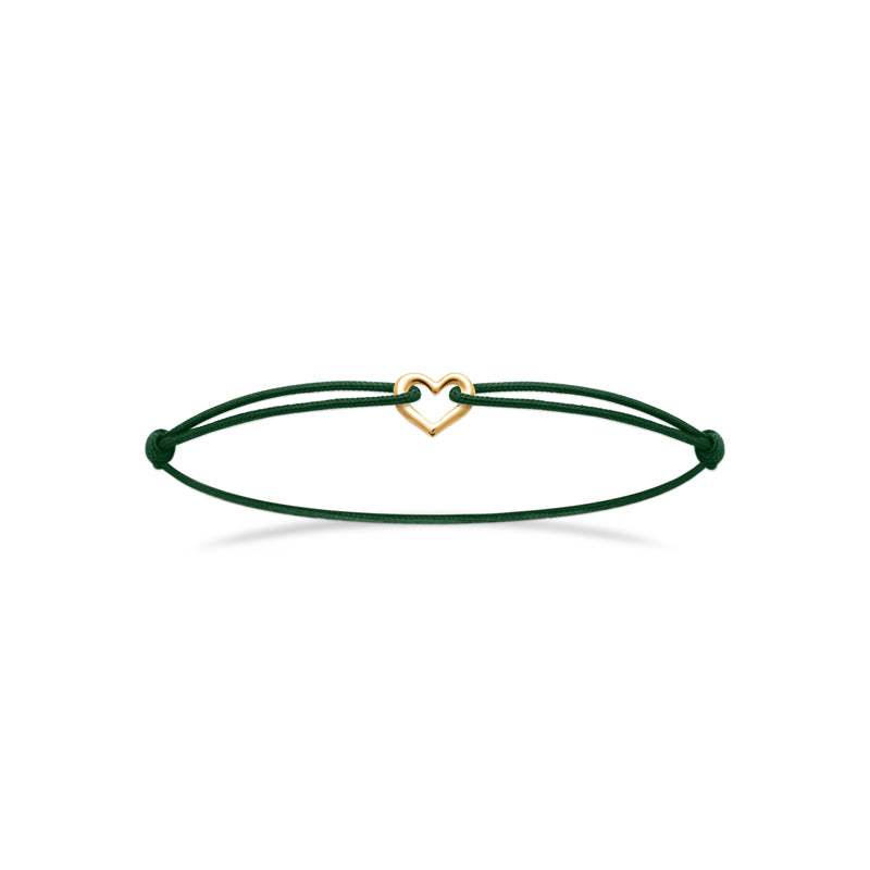 Bracelet Plaqué Or Cœur - by URBAN