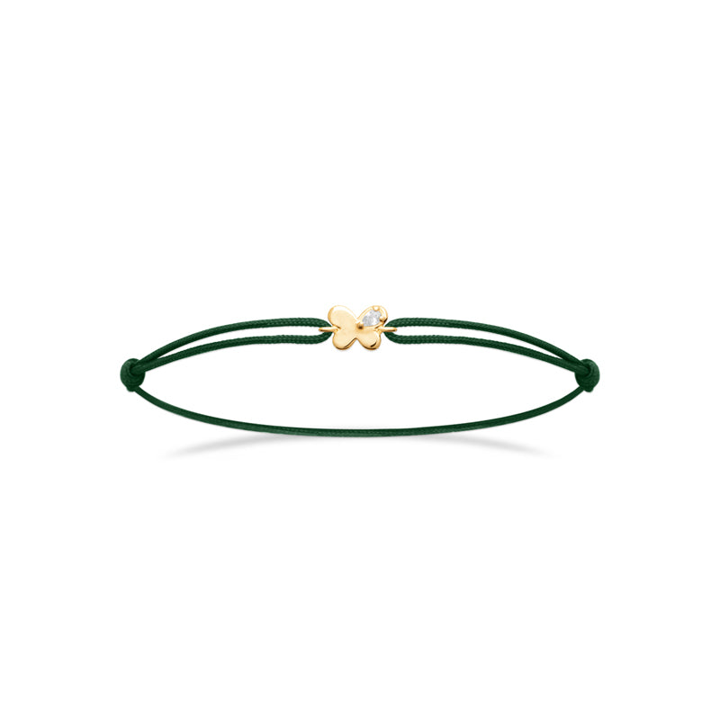 Bracelet Plaqué Or Papillon - by URBAN
