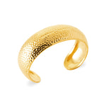 Charger l'image dans la galerie, Bracelet jonc Acier doré martelé - By URBAN
