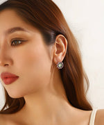 Charger l'image dans la galerie, Blossom bijoux - Boucles d’oreilles dormeuse strass rond – 26PEBOL001
