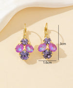 Charger l'image dans la galerie, Blossom bijoux - Boucles d’oreilles dormeuse strass graphique – 26PEBOL013
