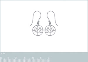 Boucles d'oreilles Argent Arbre de Vie - By URBAN