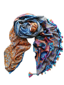 Foulard XXL multicolore - HYPNOCHIC