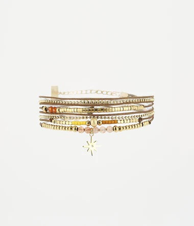 Bracelet multi-tours Aster - ZAG