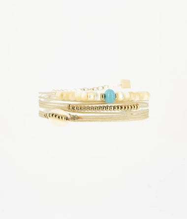 Bracelet multi-tours Shell - ZAG